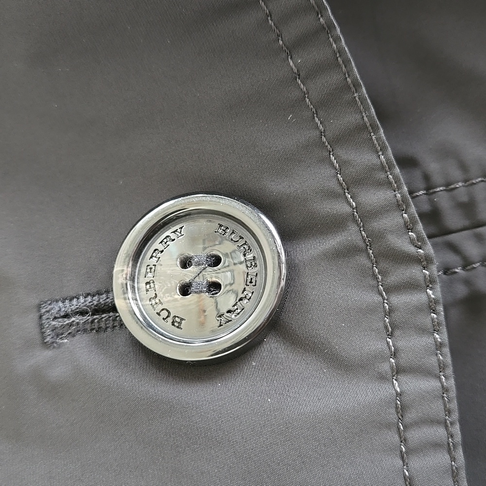 Burberry Brit "Britton" Trench coat M black - Picture 5 of 10